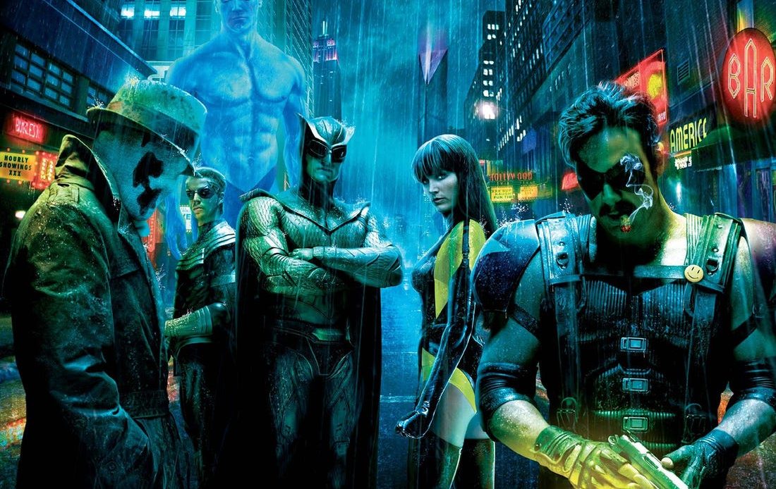 watchmen one of the cover has been release 10 years ago