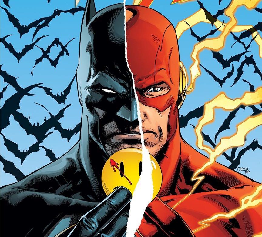 Batman The Flash cover