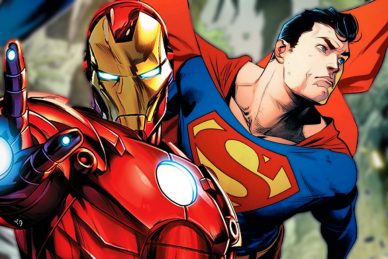 Iron-Man-and-Superman-Comic-Art